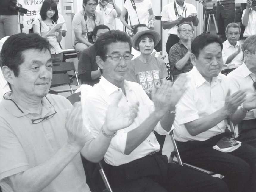 県民に共感広げた「戦争法案ノー」県知事選挙で柴田泰彦候補が健闘